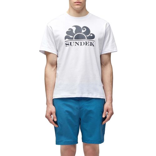 T-shirt Sundek New Simeon Logo - Sundek - Modalova