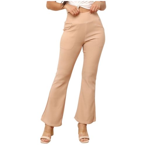 Pantalon Pantalons - Beige - La Modeuse - Modalova