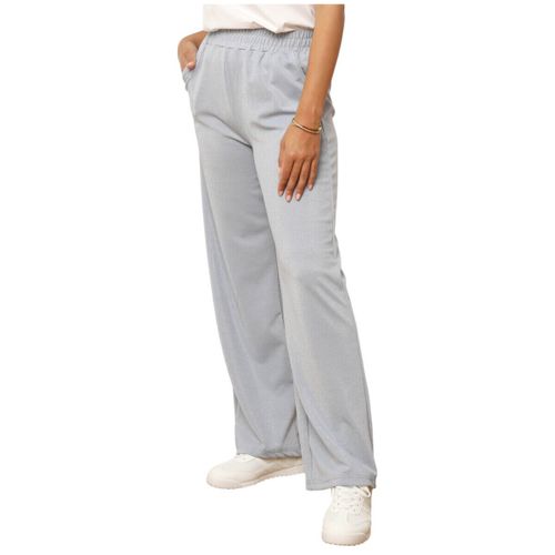 Pantalon Pantalons - Bleu Clair - La Modeuse - Modalova
