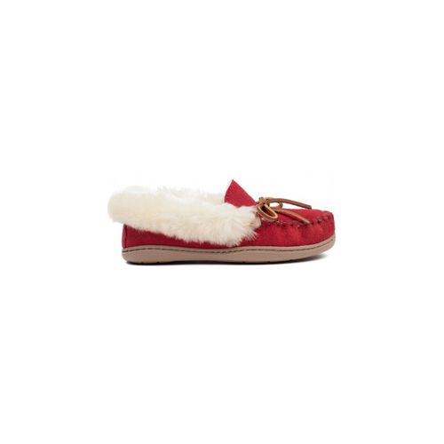 Mocassins Mocassins montants en cuir suede et laine ALPINE SHEEPSKIN - Minnetonka - Modalova