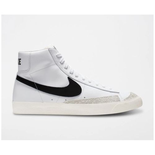 Baskets montantes BLAZER MID 77 BLANC NOIR - Nike - Modalova
