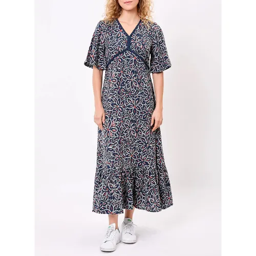 Robe Robe longue évasée gaze de coton bio PEARL - La Fiancee Du Mekong - Modalova