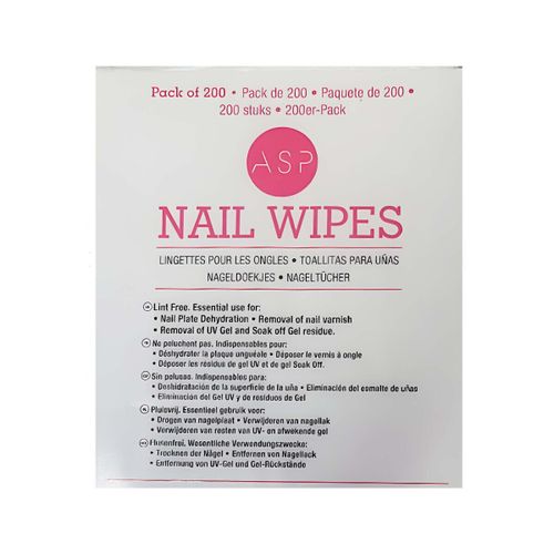 Kits manucure Lingettes pour Ongles Nail Wipes 200 pcs - Asp - Modalova