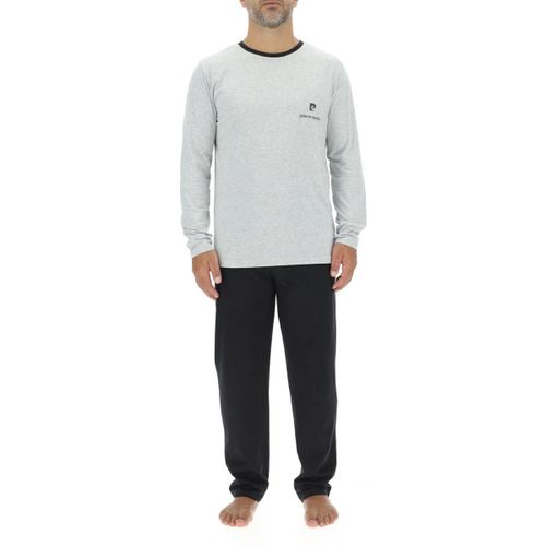 Ensembles de pyjama Ensemble Pyjama long en coton uni Logo poitrine - Pierre Cardin - Modalova