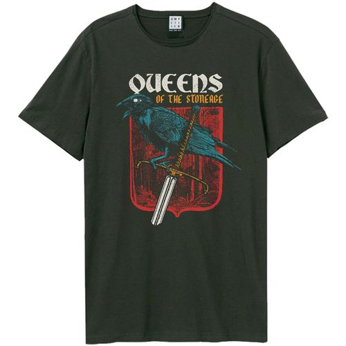 T-shirt Sword And Crow - Amplified Clothing - Modalova