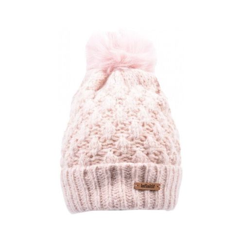 Echarpe Bonnet Pompon 0212 LUREX ROSE - Infinitif - Modalova