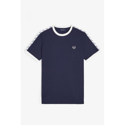 T-shirt Taped Ringer T-shirt - Fred Perry - Modalova