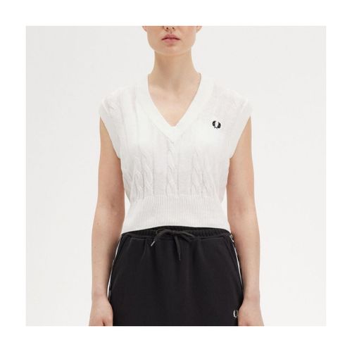 Pull Fred Perry Cable Knit Tank - Fred Perry - Modalova