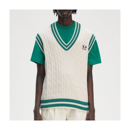 Pull Cable Knit Tennis Tank - Fred Perry - Modalova