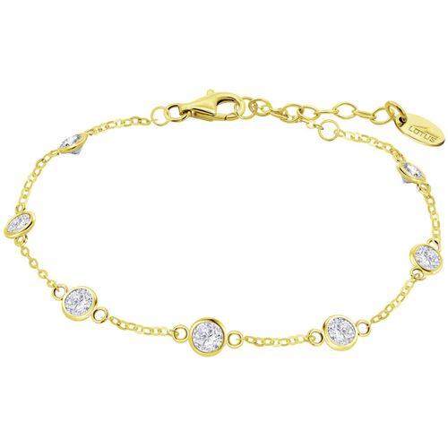 Bracelets Bracelet Silver argent doré oxydes - Lotus - Modalova
