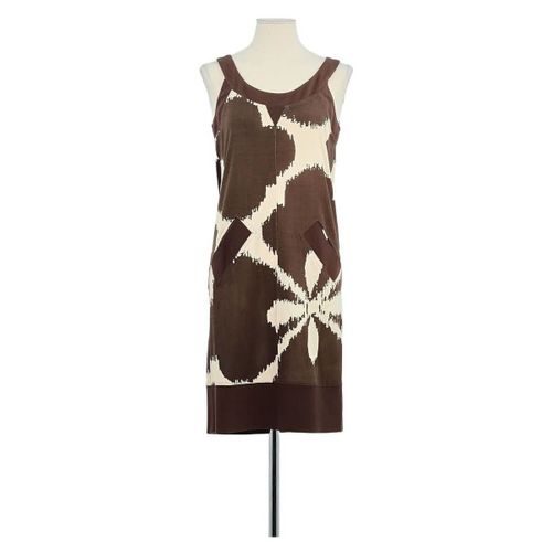 Robe Robe en soie marron - Diane Von Furstenberg - Modalova