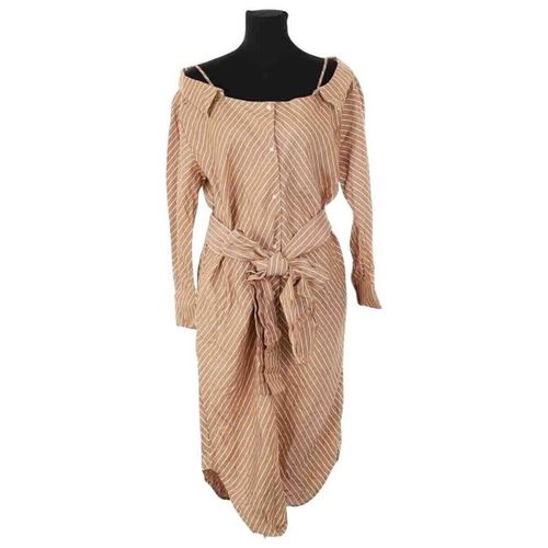 Robe Maje Robe Rulylla marron - Maje - Modalova