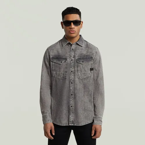 Chemise D23616-D540-H162 SUN FADE GRAPHITE GREY - G-Star Raw - Modalova