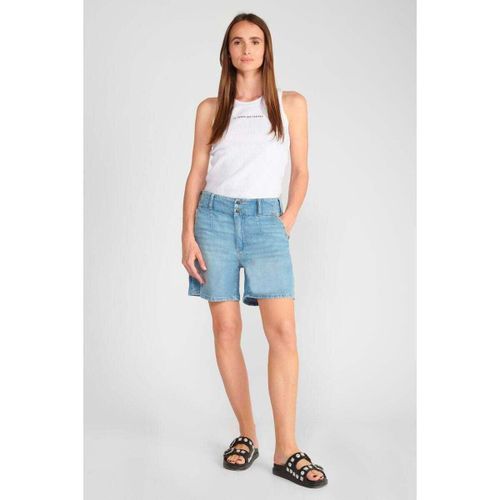 Short Short sydney3 en jeans bleu clair - Le Temps des Cerises - Modalova