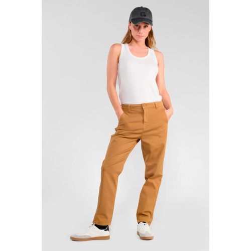 Pantalon Pantalon chino erle camel - Le Temps des Cerises - Modalova