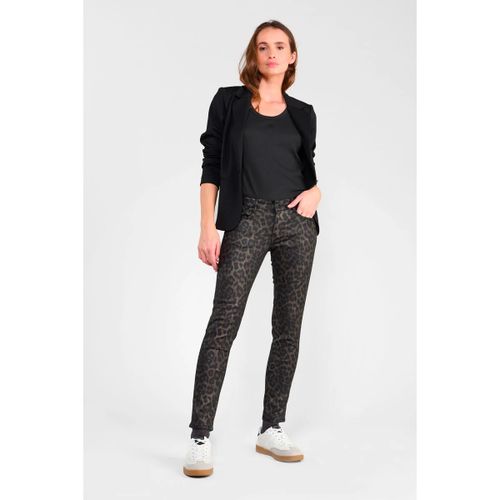 Jeans Pantalon pulp slim leo 7/8ème enduit - Le Temps des Cerises - Modalova