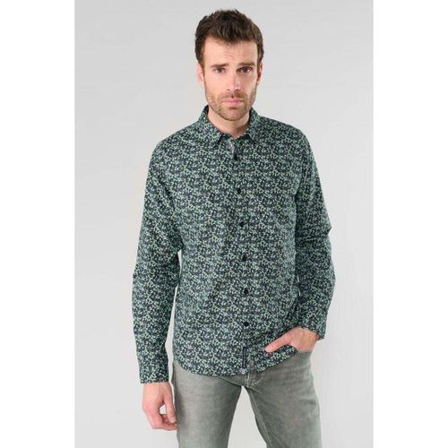 Chemise Chemise evans noire à motif feuilles - Le Temps des Cerises - Modalova