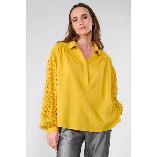 Debardeur Blouse cunca moutarde - Le Temps des Cerises - Modalova