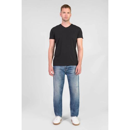 Jeans Jeans 800/60 loose basic destroy bleu - Le Temps des Cerises - Modalova