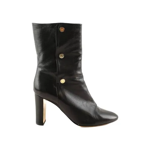 Boots Boots Dayno ankle boots en cuir noir - Jimmy Choo - Modalova