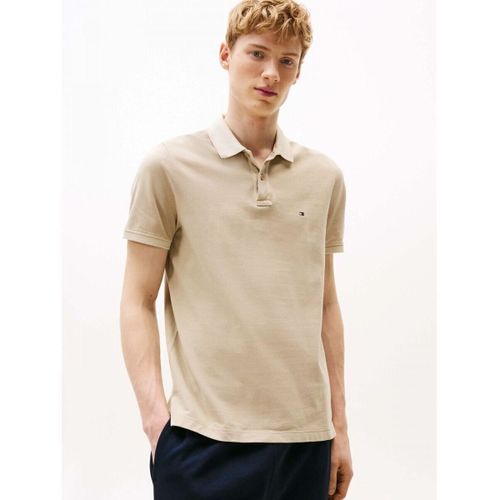 T-shirt MW0MW34757 GRMT DYE-RBT SANDALWOOD - Tommy Hilfiger - Modalova