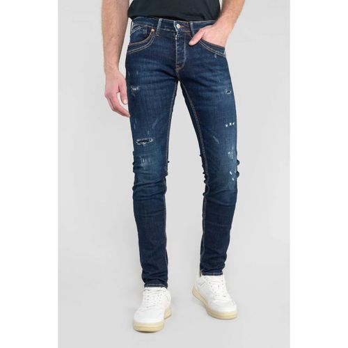 Jeans Jeans 700/11 adjusted tiago destroy bleu - Le Temps des Cerises - Modalova