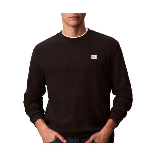 Sweat-shirt Waffle Badge - Calvin Klein Jeans - Modalova