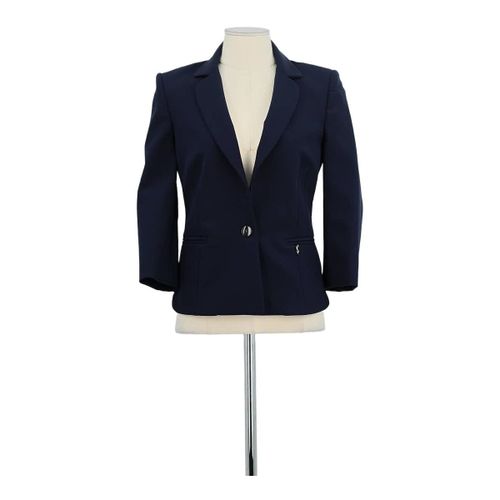 Veste Blazer bleu marine - Elisabetta Franchi - Modalova
