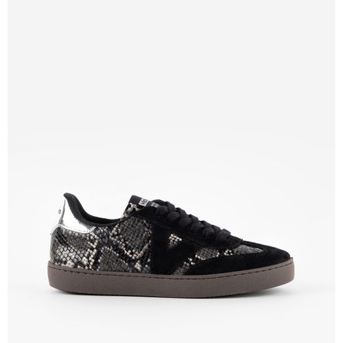Baskets basses BASKET BERLIN CICLISTA IMPRIMÉ SERPENT CHOCOLAT 1126225 - Victoria - Modalova