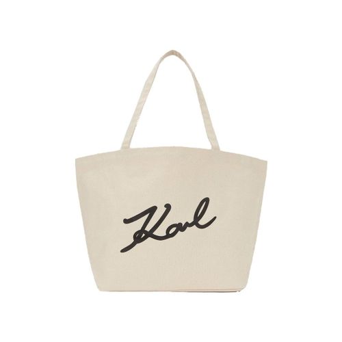 Cabas A3w50108 K Signature Emb Canvas Sho - Karl Lagerfeld - Modalova