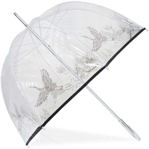 Parapluies Parapluie cloche transparent PVC/Héron Cendré - Isotoner - Modalova