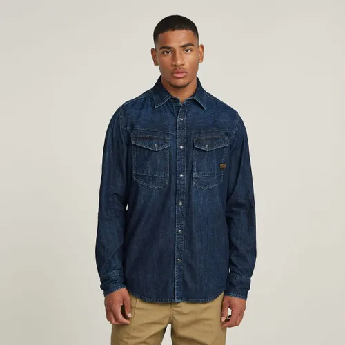 Chemise D23616-D252 SLIM DENIM-G133 WORN IN DEEP SEA - G-Star Raw - Modalova