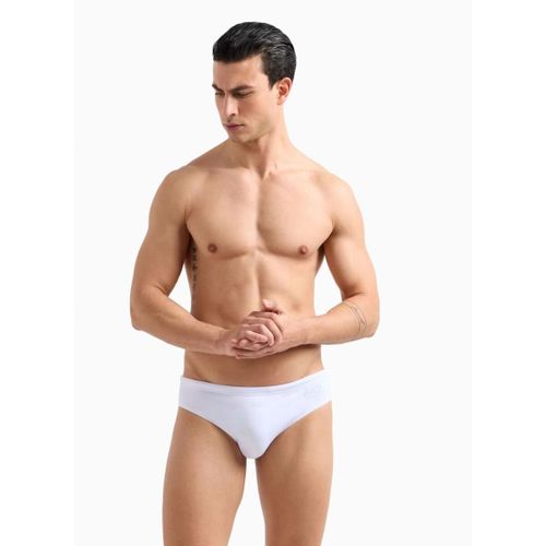 Maillots de bain 7M000501 AF14514 SLIP-M0076 WHITE/SILVER - Emporio Armani EA7 - Modalova