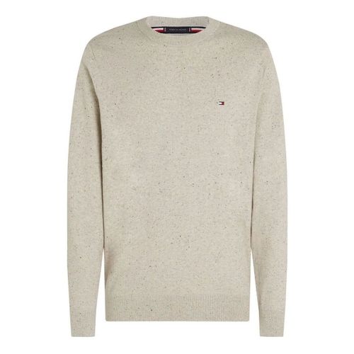 Pull MW0MW28046 PIMA/CASHMERE-OIN DONEGAL LIGHT GREY - Tommy Hilfiger - Modalova