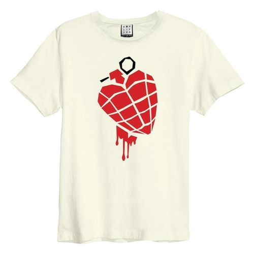 T-shirt American Idiot Heart Grenade - Amplified Clothing - Modalova