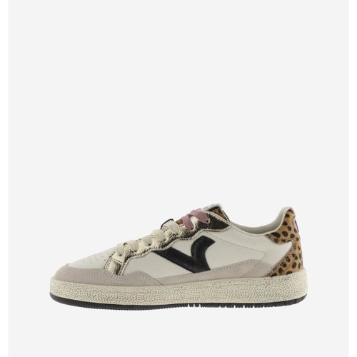 Baskets basses 1985 BASKET SMASH CUIR IMPRIMÉ ANIMAL 8806114 - Victoria - Modalova