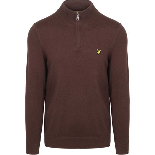 Sweatshirts Lyle Scott Half Zip Pull Laine Merinos Espresso - Lyle & Scott - Modalova