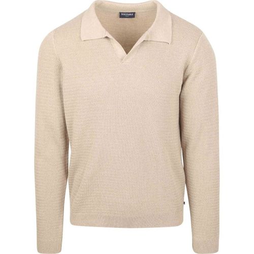 Sweat-shirt Pull Riva Structure Mélangé Sable - Suitable - Modalova
