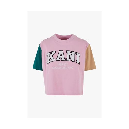 T-shirt Karl Kani Serif Crop Block - Karl Kani - Modalova