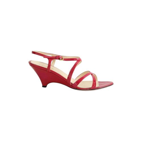 Sandales à talon Talons en cuir verni - Prada - Modalova
