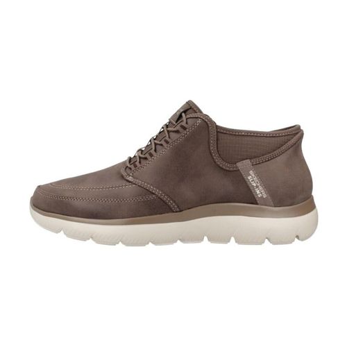 Baskets basses BUTIN SLIP-INS SUMMITS - SIEGUL CUIR MARRON - Skechers - Modalova