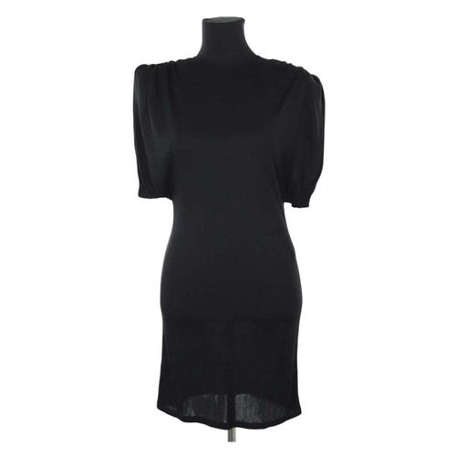 Robe courte Versace Robe noire - Versace - Modalova