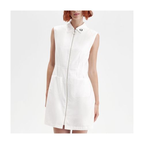 Robe courte Zip-through Shirt Dress - Fred Perry - Modalova