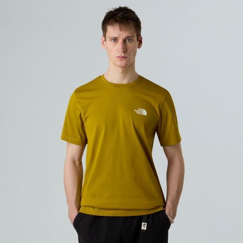 T-shirt NF0A87NG M SS SIMPLE DOME-BOG1 DEEP DJON - The North Face - Modalova