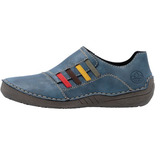 Slip ons Basket Basse Cuir Guana - Rieker - Modalova
