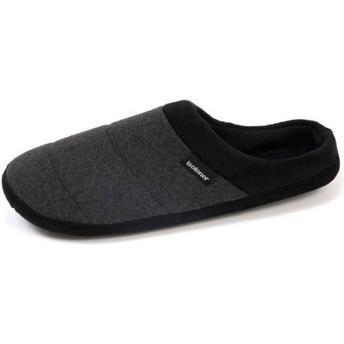 Chaussons Chaussons mules Gris chiné foncé - Isotoner - Modalova