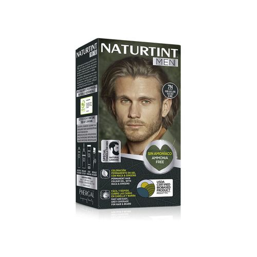 Colorations Coloration Sans Ammoniaque Men 7n Blond Noisette 1 U - Naturtint - Modalova