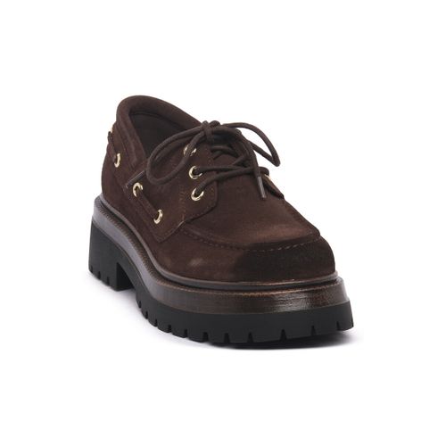 Chaussures bateau DETROIT BROWN SUEDE - Steve Madden - Modalova