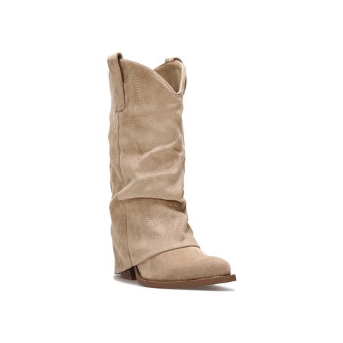 Bottes à talon Bottes, cuissardes - Taupe - La Modeuse - Modalova