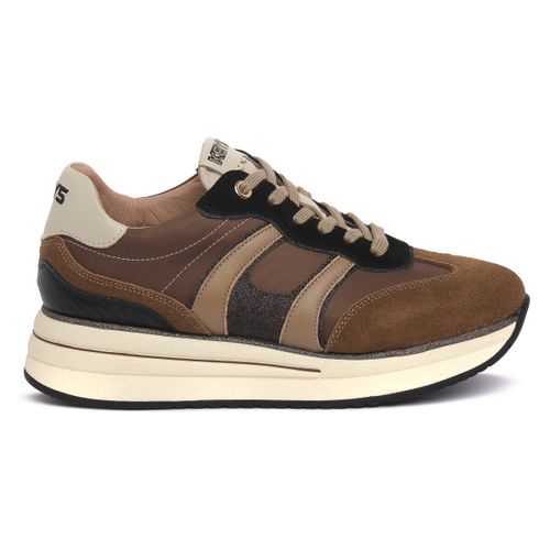 Baskets basses DARK BROWN SILVIA - Keys - Modalova
